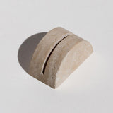 Marble Semi Hold — Travertine
