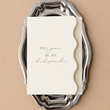 Bridesmaid Cards — Folded