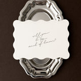 Bridesmaid Cards — Emboss Wave