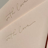 With Love Envelopes — Gold & Soft Peach