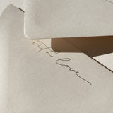With Love Envelopes — Gold & Almond