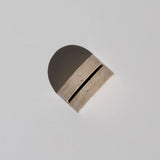 Marble Semi Hold — Travertine
