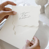 Bridesmaid Cards — Emboss Wave