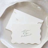 Bridesmaid Cards — Emboss Wave