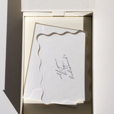 Bridesmaid Cards — Emboss Wave