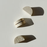 Marble Semi Hold — Travertine